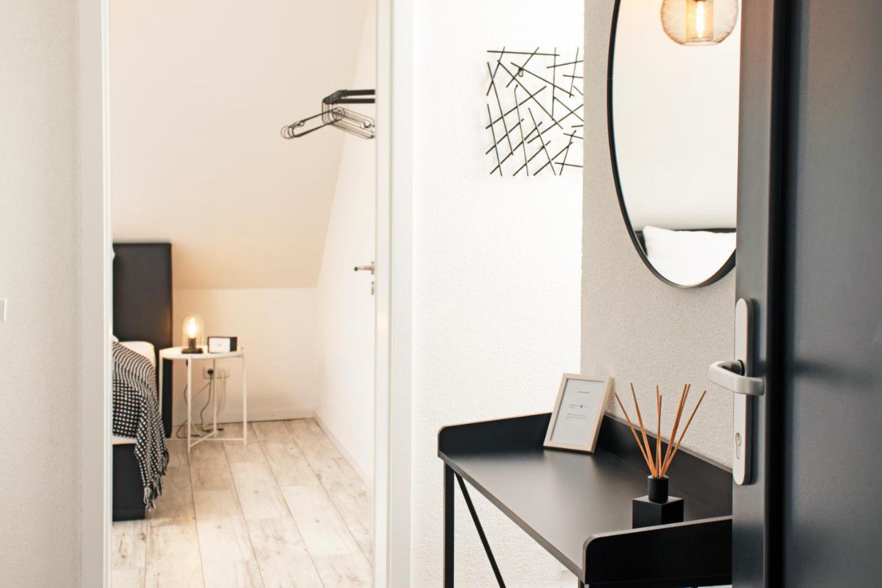 Blackncozy - Design Appartement Mit Boxspringbett Und Balkon Lörrach Εξωτερικό φωτογραφία