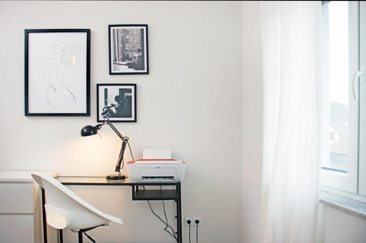 Blackncozy - Design Appartement Mit Boxspringbett Und Balkon Lörrach Εξωτερικό φωτογραφία